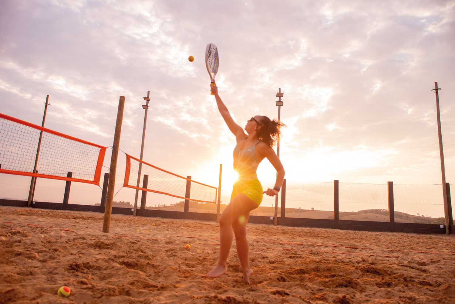 Beach Tennis é a nova atração e opção de lazer no festival Na Praia